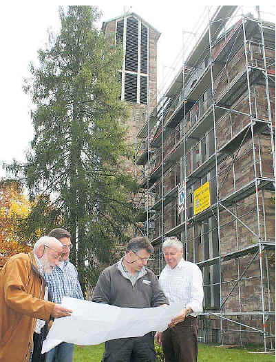 Bild: Homburg Erbach Kirchenschiff Maria von Frieden