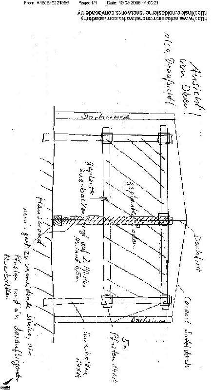 BAU.DE / BAU-Forum: 1. Bild zu Frage "Carport Zwischenboden: Querbalken (BSH) Dimensionierung, Stabilität & Punktfundamente?" im BAU-Forum "Holzbau" BAU.DE / BAU-Forum: 1. Bild zu Frage "Carport Zwischenboden: Querbalken (BSH) Dimensionierung, Stabilität & Punktfundamente?" im BAU-Forum "Holzbau"