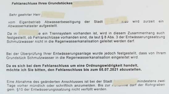 BAU.DE / BAU-Forum: 2. Bild zu Frage "Schmutzwasseranschluss falsch gesetzt: Wer trägt die Kosten für die Korrektur?" im BAU-Forum "Normen, Vorschriften, Verordnungen etc." BAU.DE / BAU-Forum: 2. Bild zu Frage "Schmutzwasseranschluss falsch gesetzt: Wer trägt die Kosten für die Korrektur?" im BAU-Forum "Normen, Vorschriften, Verordnungen etc."