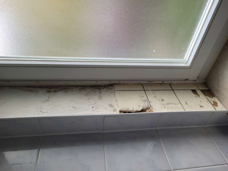 BAU.DE / BAU-Forum: 5. Bild zu Frage "Schimmel unter Fliesen - kann mir jemand eine Einschätzung geben?" im BAU-Forum "Sanitär, Bad, Dusche, WC" BAU.DE / BAU-Forum: 5. Bild zu Frage "Schimmel unter Fliesen - kann mir jemand eine Einschätzung geben?" im BAU-Forum "Sanitär, Bad, Dusche, WC"