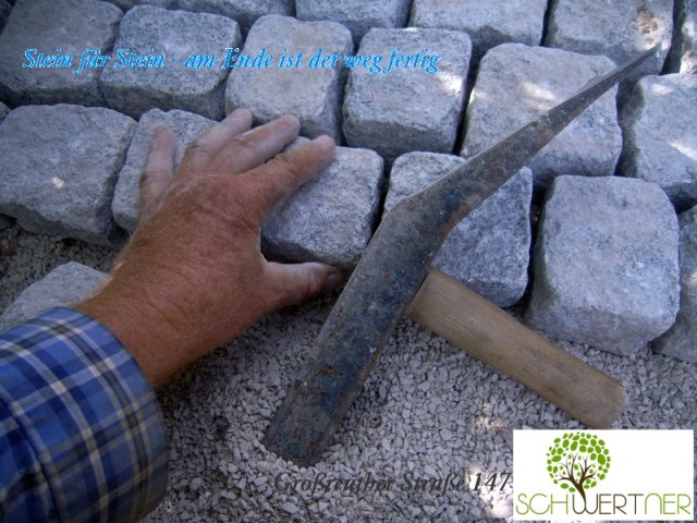 Bild: Pflasterarbeiten