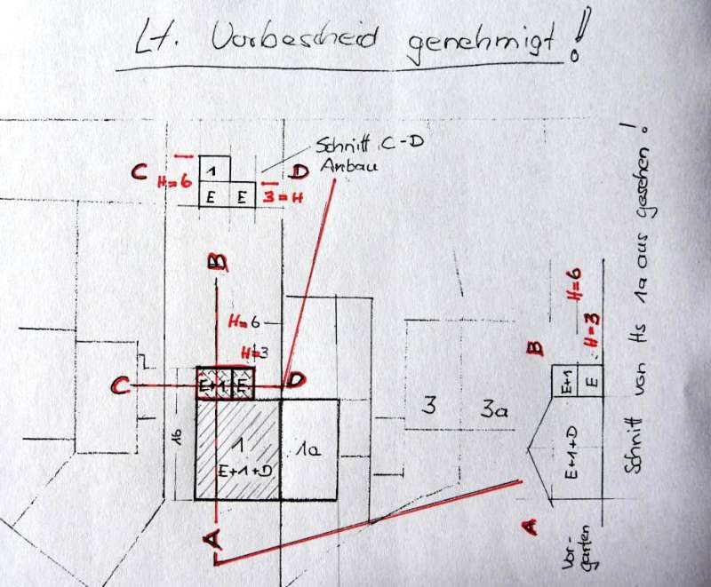 BAU.DE / BAU-Forum: 1. Bild zu Frage "Abstandsflächen Anbau Doppelhaushälfte: Vorbescheid, Gebäudetiefe & Nachbarrecht?" im BAU-Forum "Architekt / Architektur" BAU.DE / BAU-Forum: 1. Bild zu Frage "Abstandsflächen Anbau Doppelhaushälfte: Vorbescheid, Gebäudetiefe & Nachbarrecht?" im BAU-Forum "Architekt / Architektur"