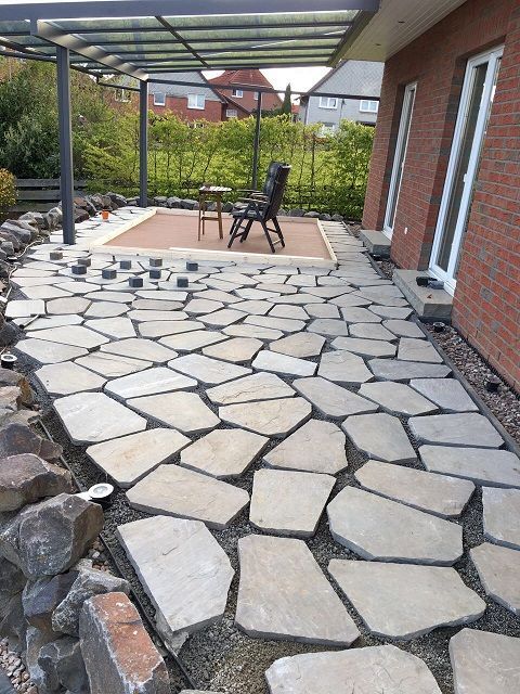 BAU.DE / BAU-Forum: 3. Bild zu Frage "Naturstein-Terrasse mit WeberMix 682: Erfahrungen, Probleme & Lösungen bei Reklamationen?" im BAU-Forum "Balkon und Terrasse" BAU.DE / BAU-Forum: 3. Bild zu Frage "Naturstein-Terrasse mit WeberMix 682: Erfahrungen, Probleme & Lösungen bei Reklamationen?" im BAU-Forum "Balkon und Terrasse"