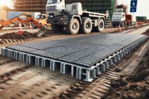 Die 4 Vorteile von Fahrbahnplatten auf einer Baustelle - Bild: BauKI / BAU.DE Die 4 Vorteile von Fahrbahnplatten auf einer Baustelle - Bild: BauKI / BAU.DE