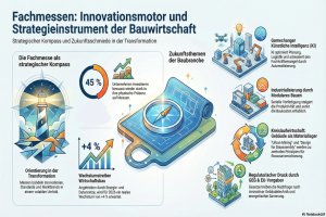 Bauen im Wandel: Wie Fachmessen Innovation, Standards und Markttrends sichtbar machen Bauen im Wandel: Wie Fachmessen Innovation, Standards und Markttrends sichtbar machen