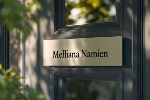 Das perfekte Türschild für Ihr Eigenheim: Tipps und Ideen - Bild: BauKI / BAU.DE Das perfekte Türschild für Ihr Eigenheim: Tipps und Ideen - Bild: BauKI / BAU.DE